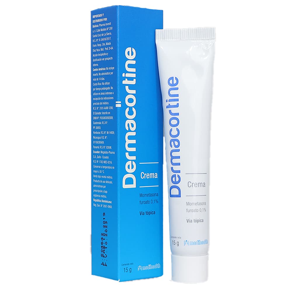Dermacortine Crema Tubo X 15 Gr
