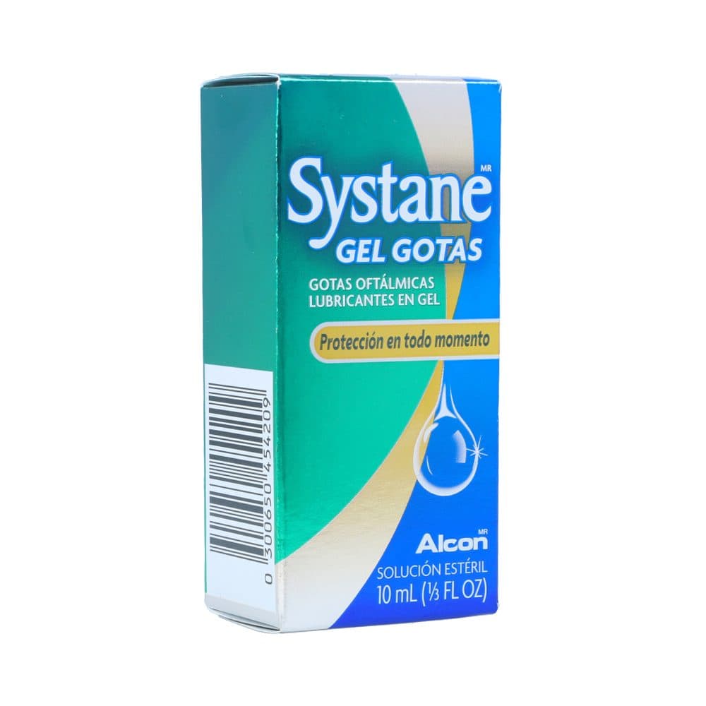Systane Gotas Oftálmicas Lubricantes En Gel (0.4+0.3)% Frasco X 10 Ml