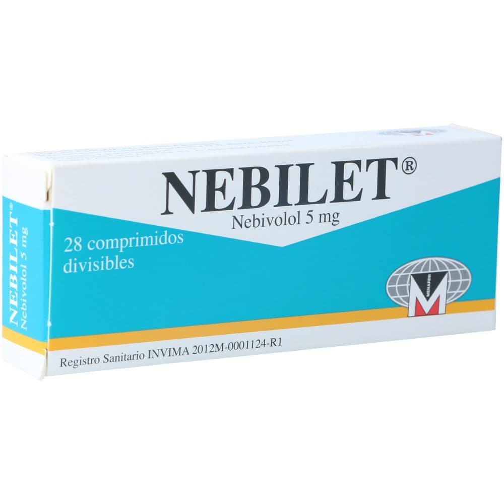 Nebilet Tabletas 5Mg Caja X 28