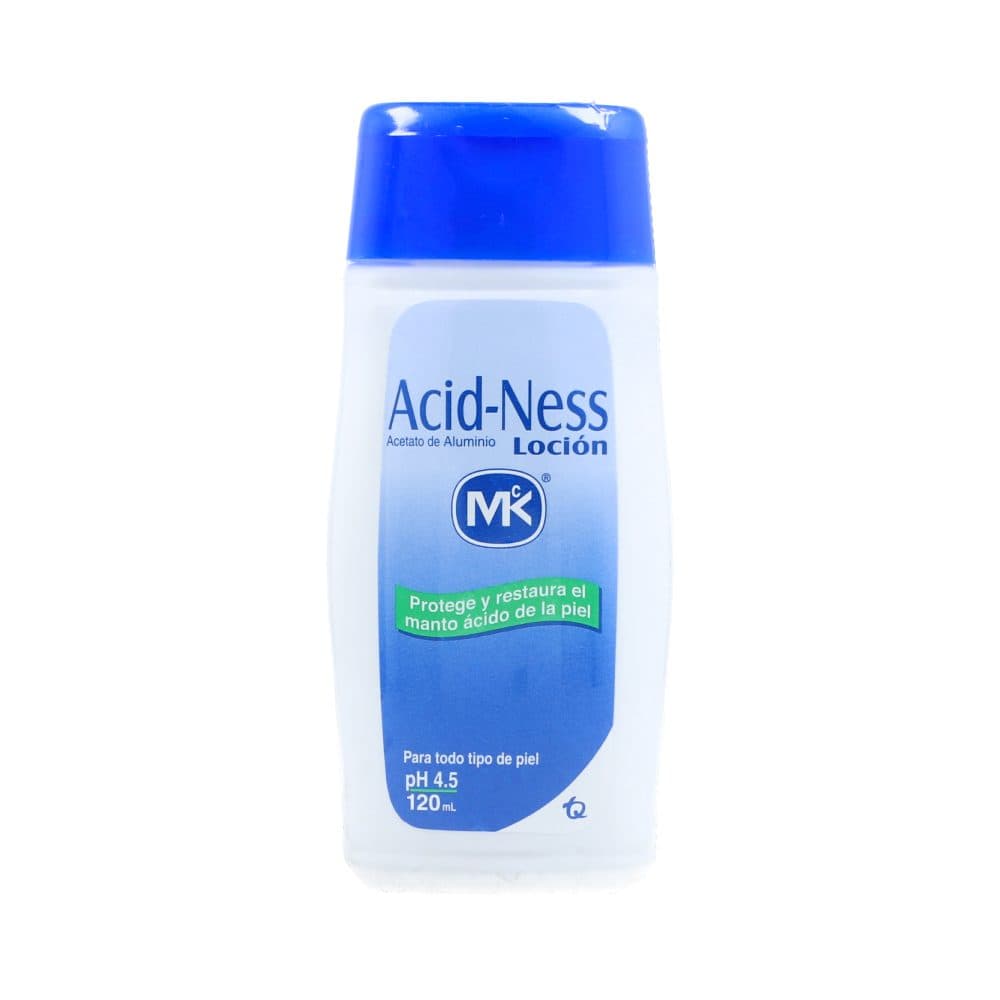 Acid Ness Ph 4.5 0.059% Loción Topica Frasco X 120 Ml