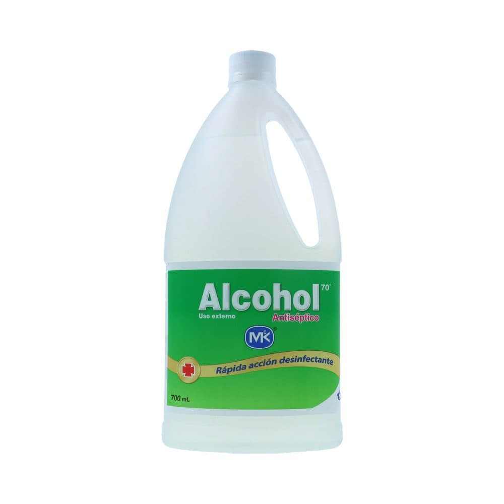 Alcohol Antiseptico Solución Tópica 94%-97% Frasco X 700Ml