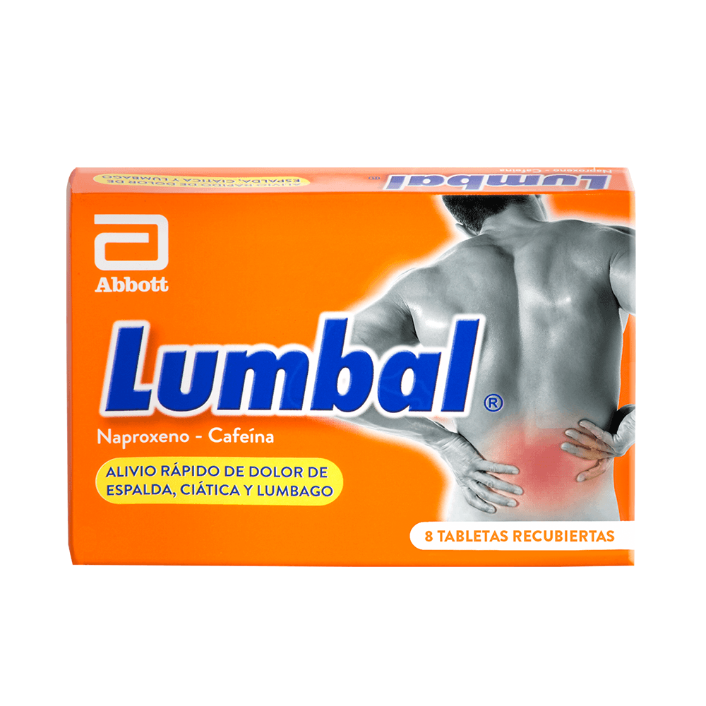 Lumbal (50+220)Mg Tableta Reccubierta Caja X 8