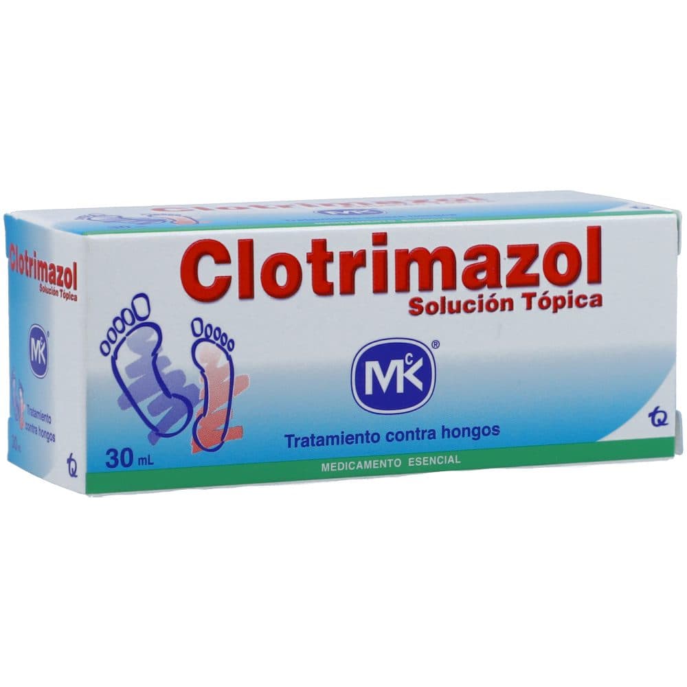 Clotrimazol 1% Solución Tópica Mk Frasco X 30Ml