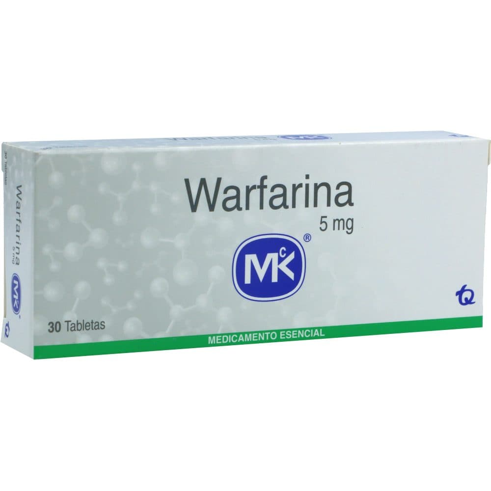 Warfarina 5Mg Tableta Caja X 30 Mk