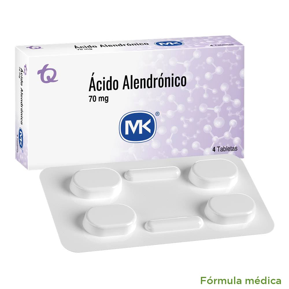 Alendronato Mk 70Mg Caja X 4 Tabletas