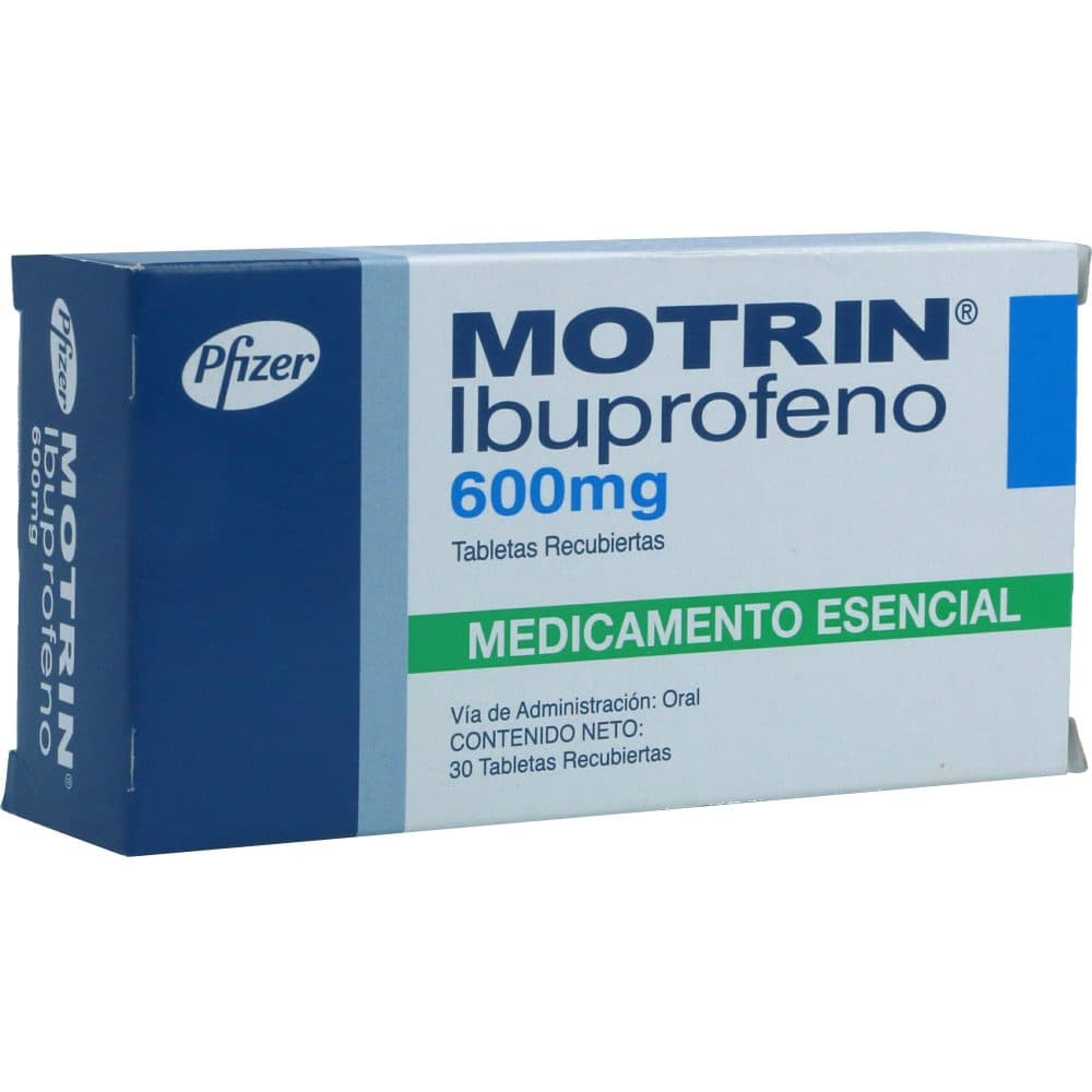 Motrin 600Mg Blister X10 Tabletas