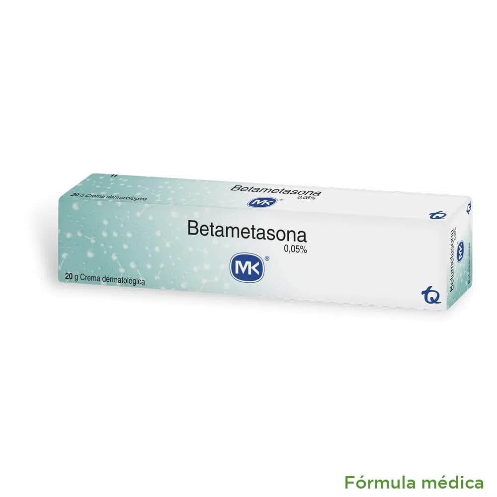 Betametasona 0.05% Crema Tópica Tubo X 20Gr Mk