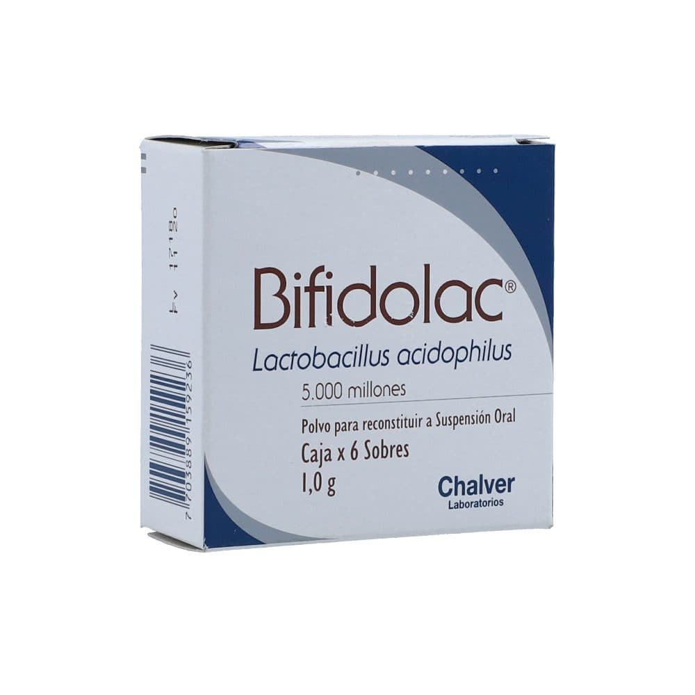 Bifidolac 170Mg Caja X 6 Sobres X 1 Gr Polvo