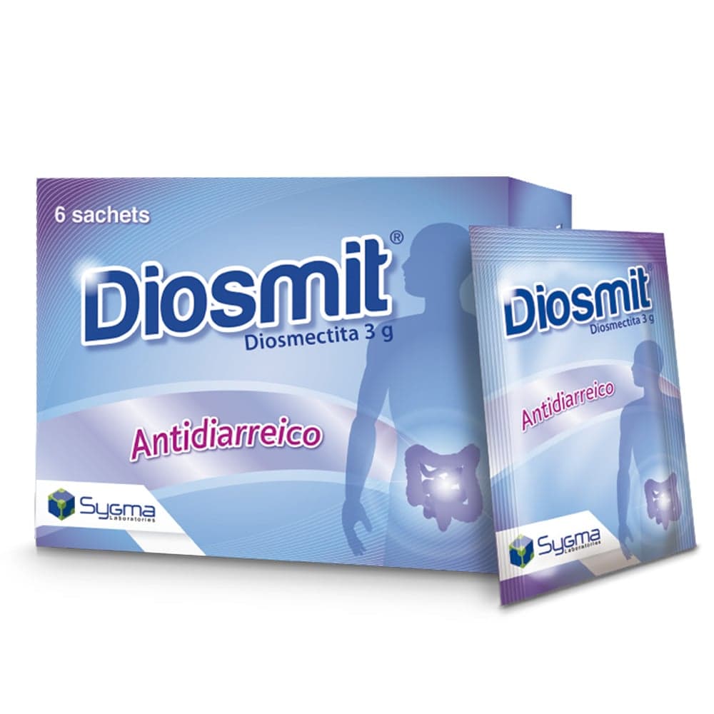 Diosmit Antidiarreico  Polvo Para Peconstituir Suspensión Oral X 3.76 G (3G De Diosmectita) Sachet X 1 Unidad