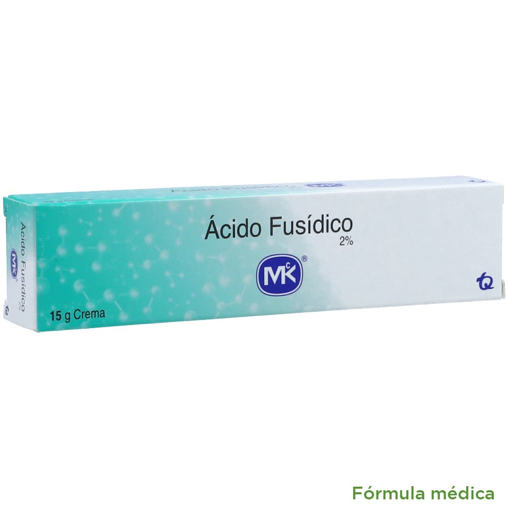 Ácido Fusidico 2% Crema Topica Tubo X 15G
