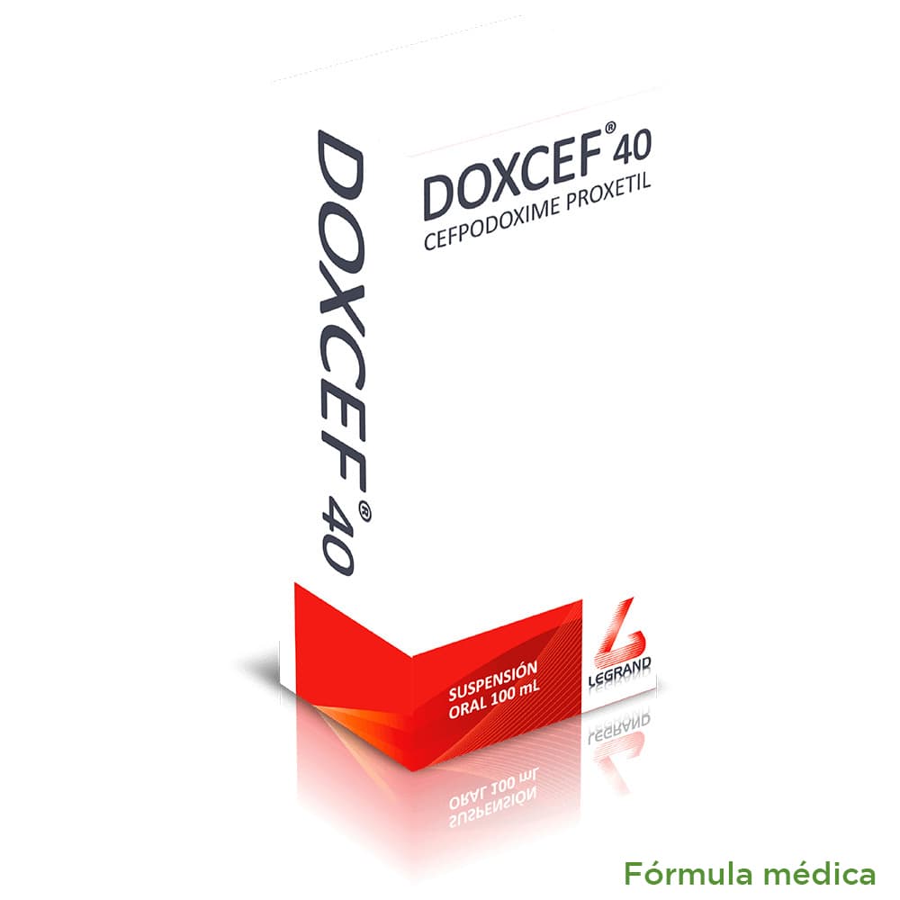 Doxcef 40Mg/5Ml(0.8%) Polvo Suspension Oral Frasco X 100Ml