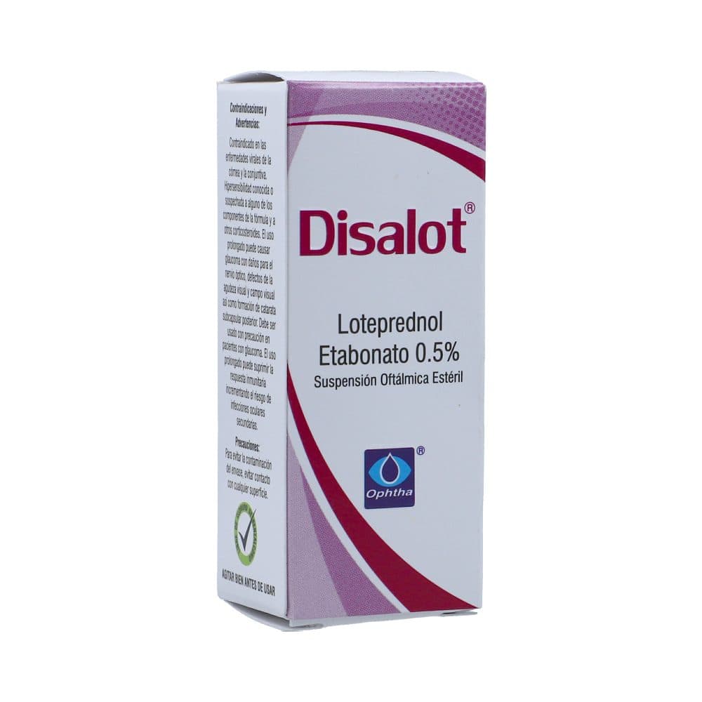 Disalot 0.5% Suspensión Oftalmologica Frasco X 5Ml