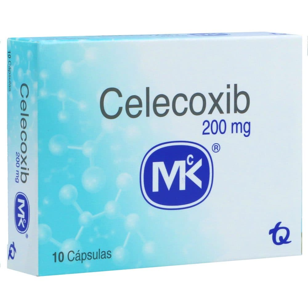 Celecoxib Cápsulas 200Mg Caja X 10