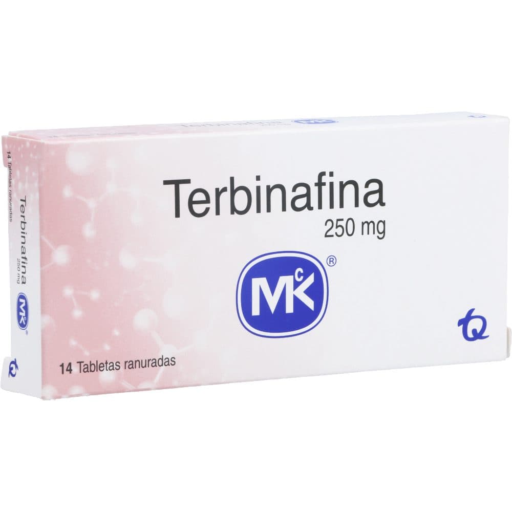 Terbinafina Mk 250Mg Caja X 14 Tabletas