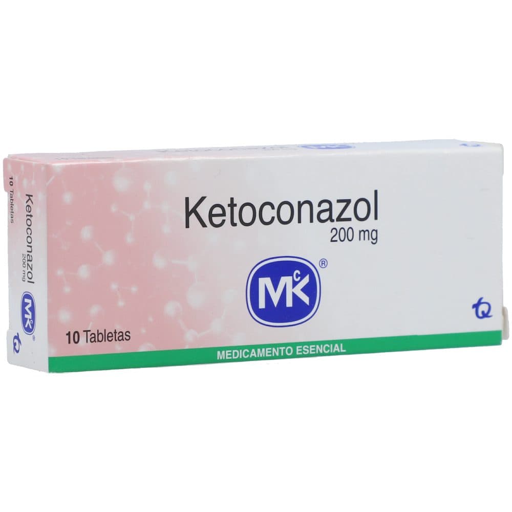 Ketoconazol Mk 200Mg Caja X 10 Tabletas