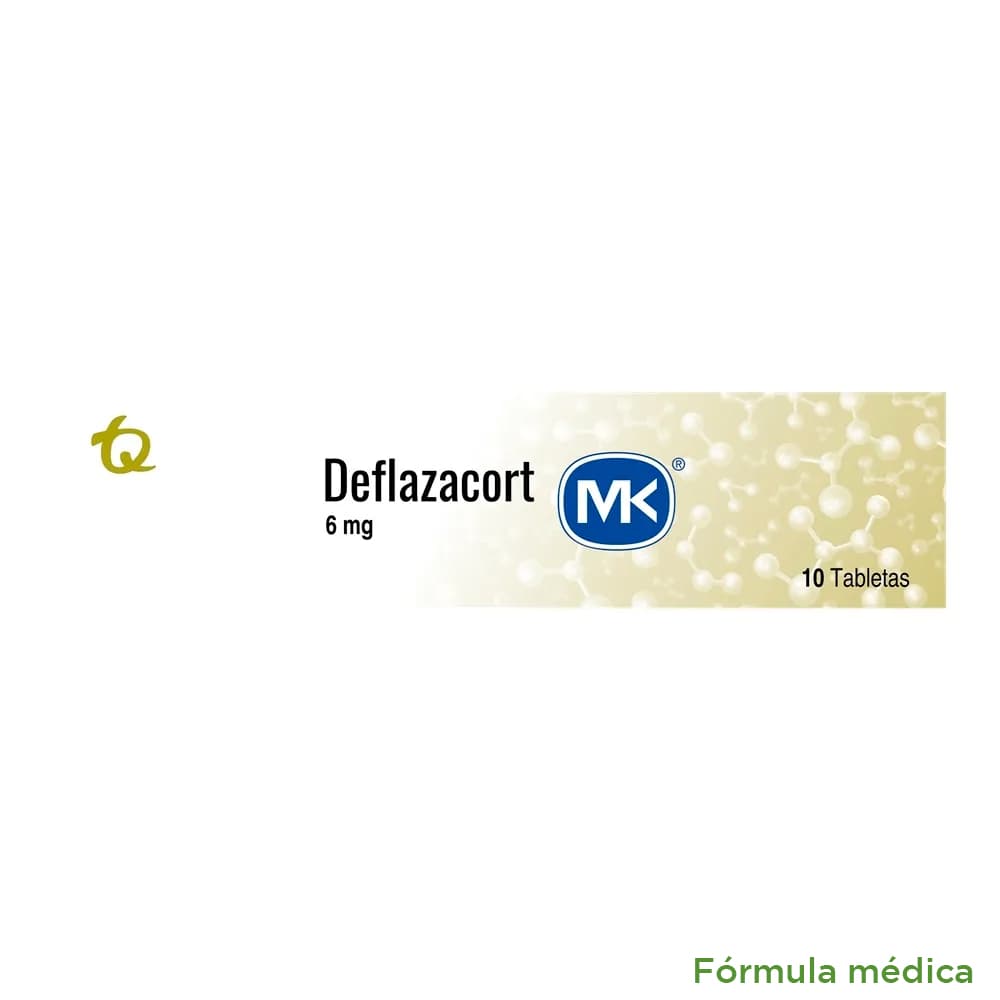 Deflazacort 6Mg Tableta Caja X 10 Mk