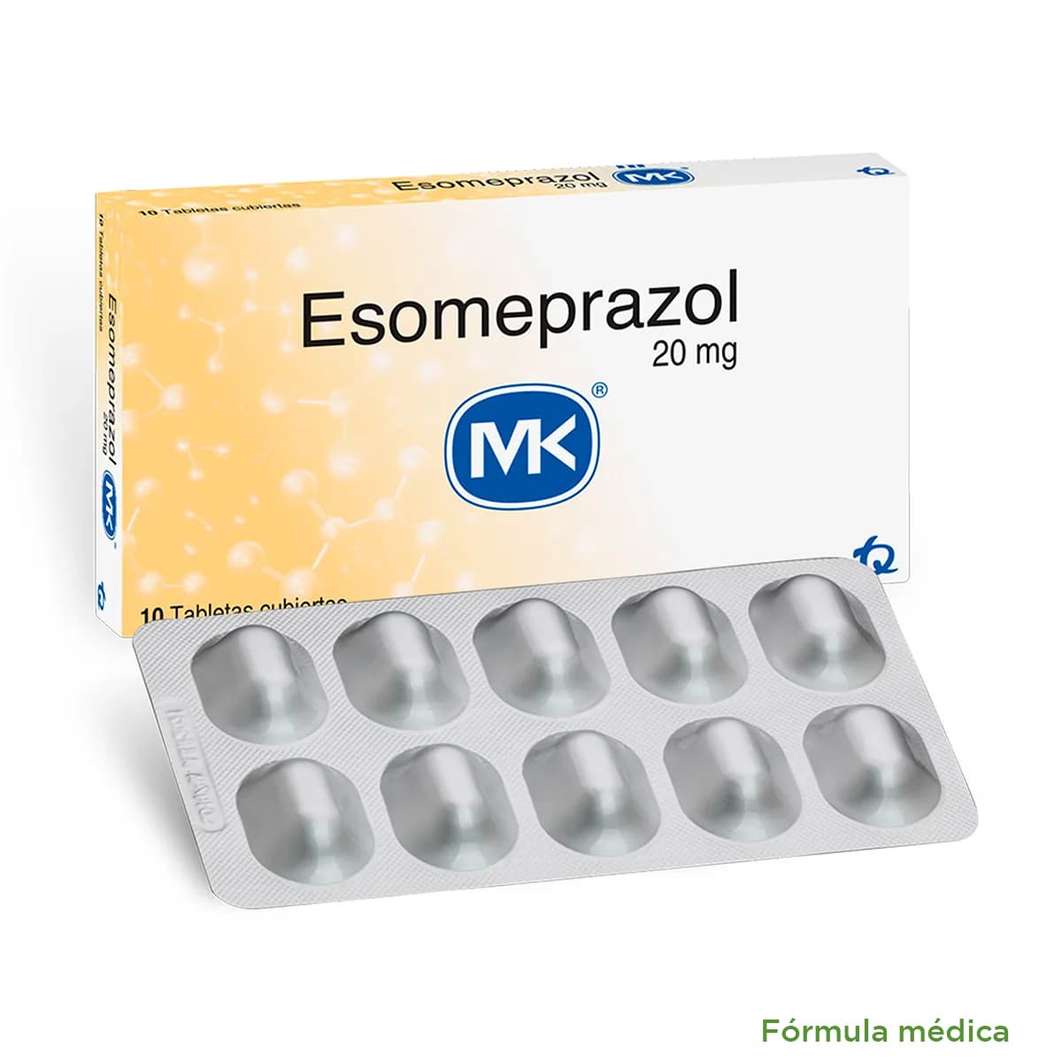 Esomeprazol 20Mg Tableta Lib Ret Caja X 10 Mk