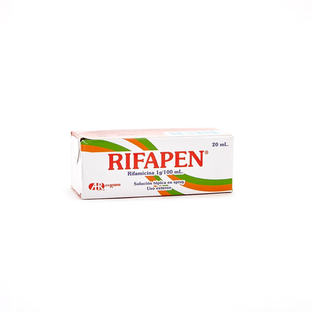 Rifapen Spray 1% Solución Tópica Frasco X 20Ml