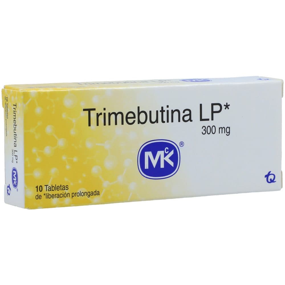 Trimebutina Lp Mk 300Mg Caja X 10 Tabletas Liberación Prolongada