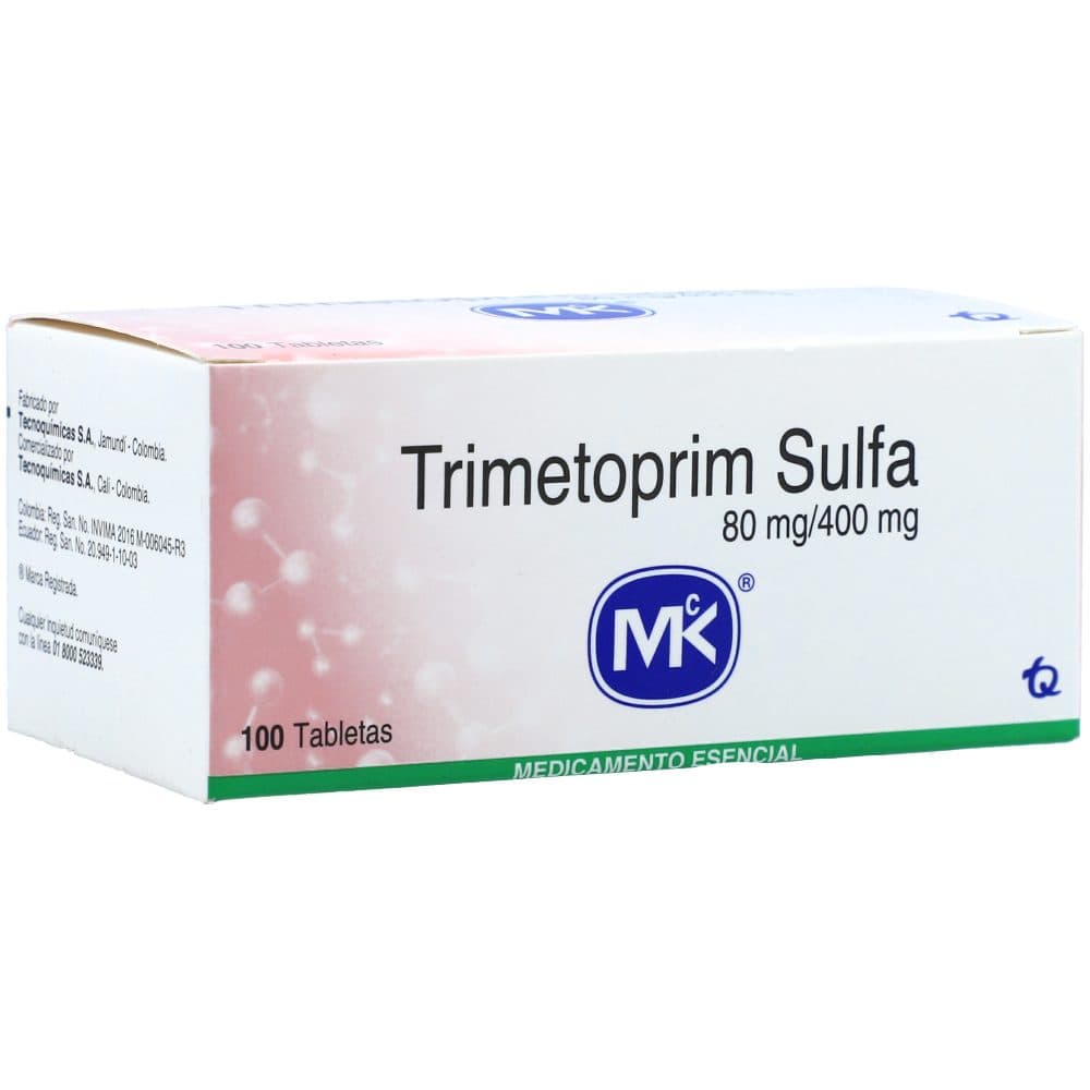 Trimetoprim Sulfa Mk 80Mg+400Mg Blister X 10 Tabletas