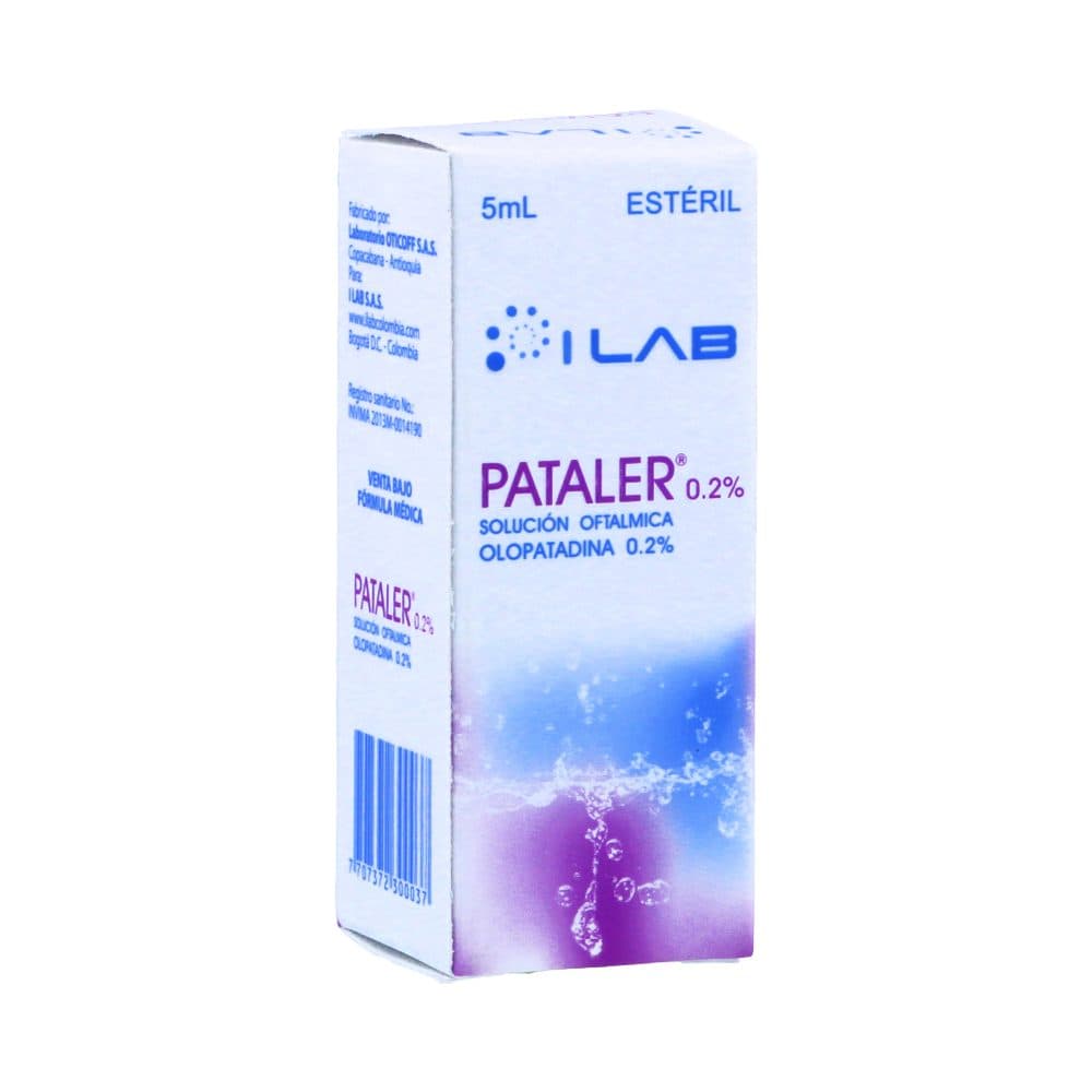 Pataler Solución Oftálmica 0.2% Frasco X 5Ml