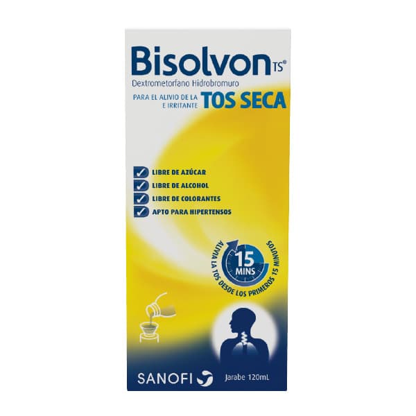 Bisolvon Tos Seca Jarabe Frasco X 120 Ml