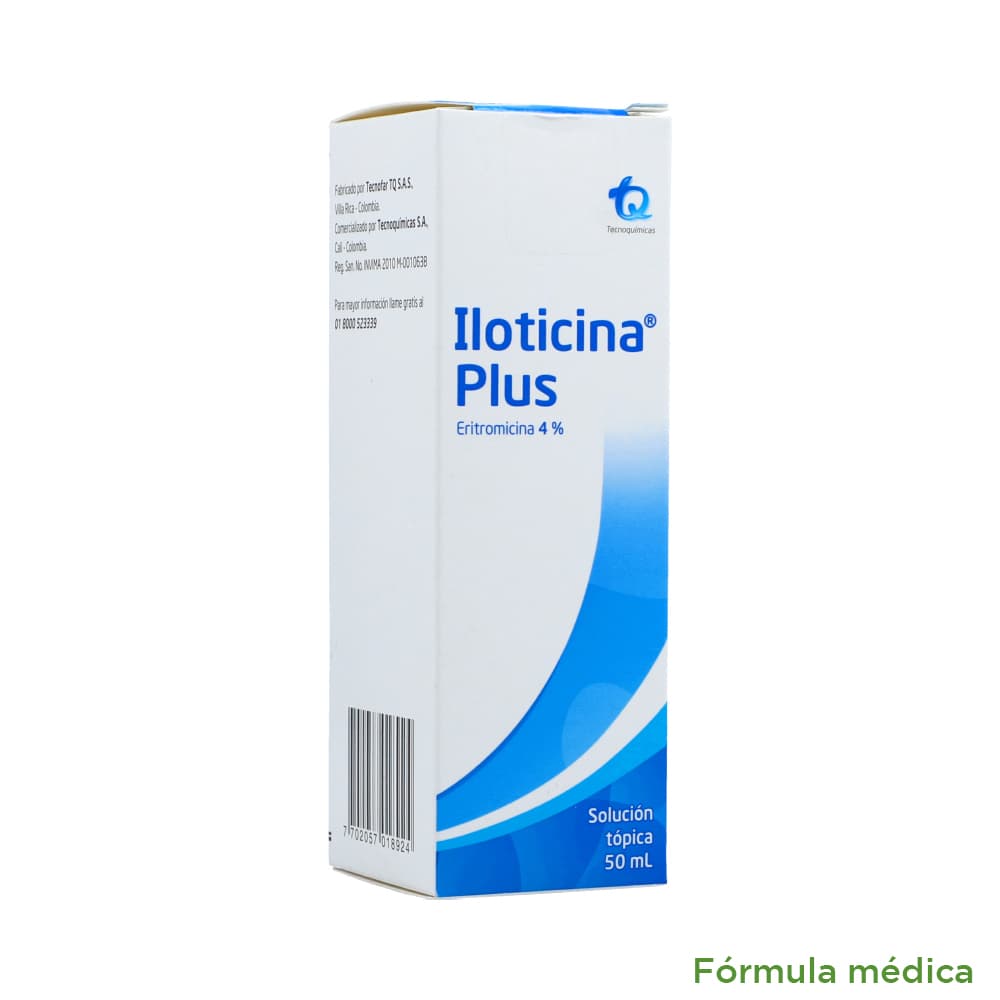 Iloticina Plus Solución Tópica Frasco X 50 Ml