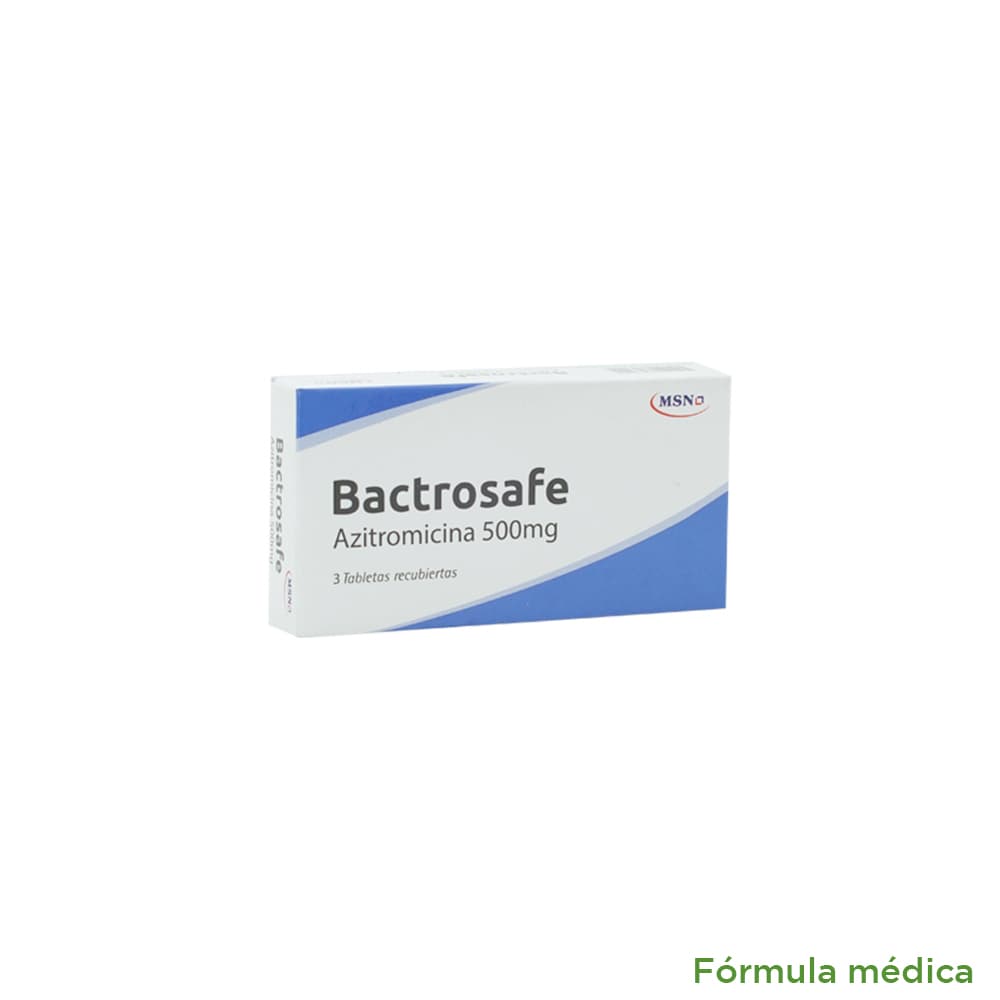 Bactrosafe 500Mg Tableta Recubierta Caja X 3