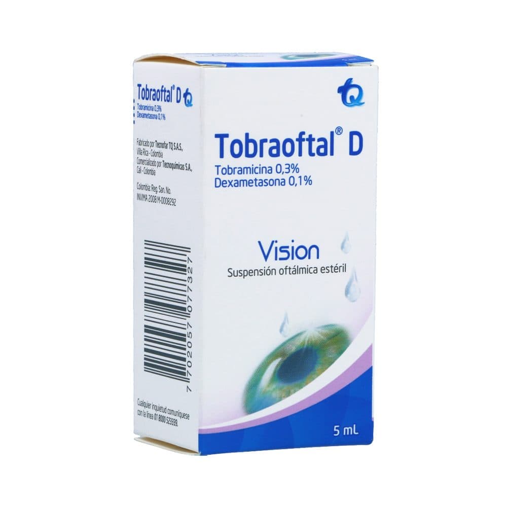 Tobraoftal D Suspensión Oftalmologica Mk Frasco X 5Ml