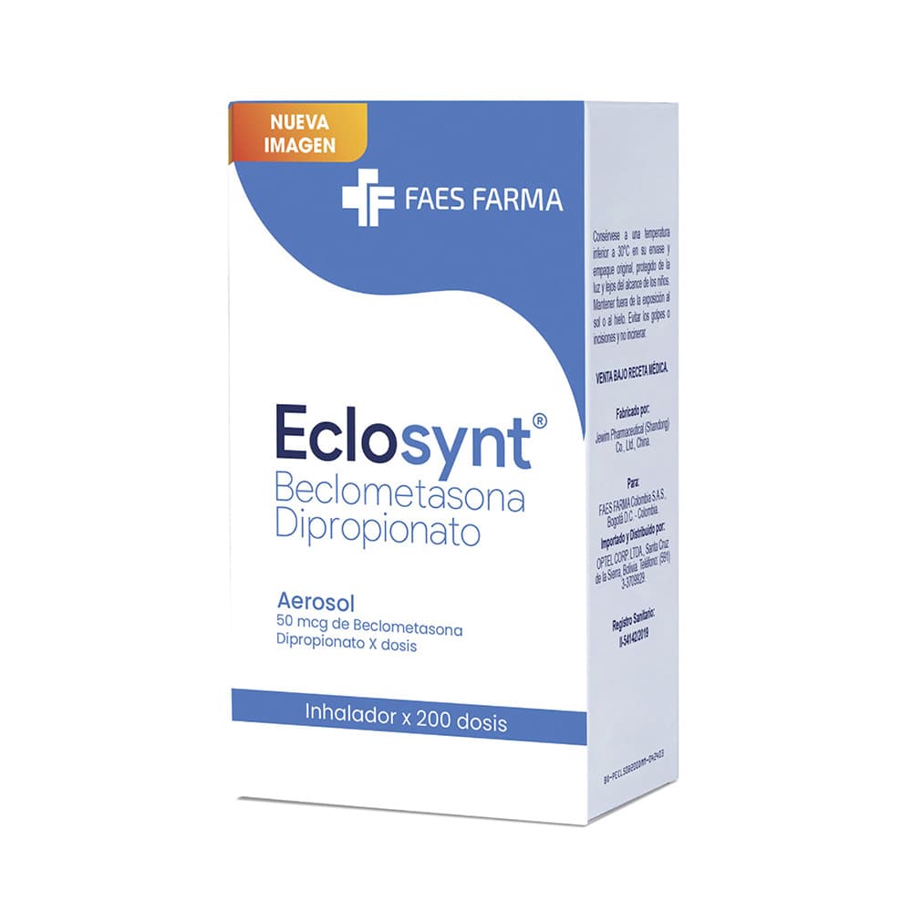 Eclosynt 50Mcg/Dosis Aerosol Frasco X 200Dosis
