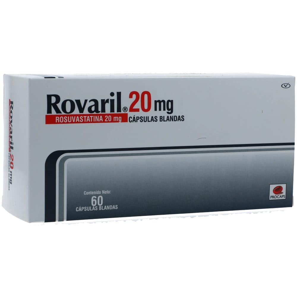 Rovaril 20Mg Caja X 60 Cápsulas Blandas