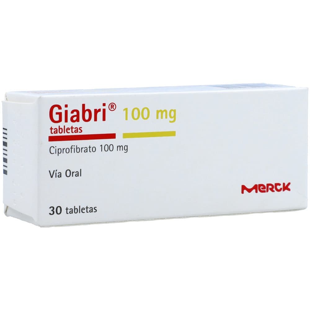 Giabri 100Mg Caja X 30 Tabletas