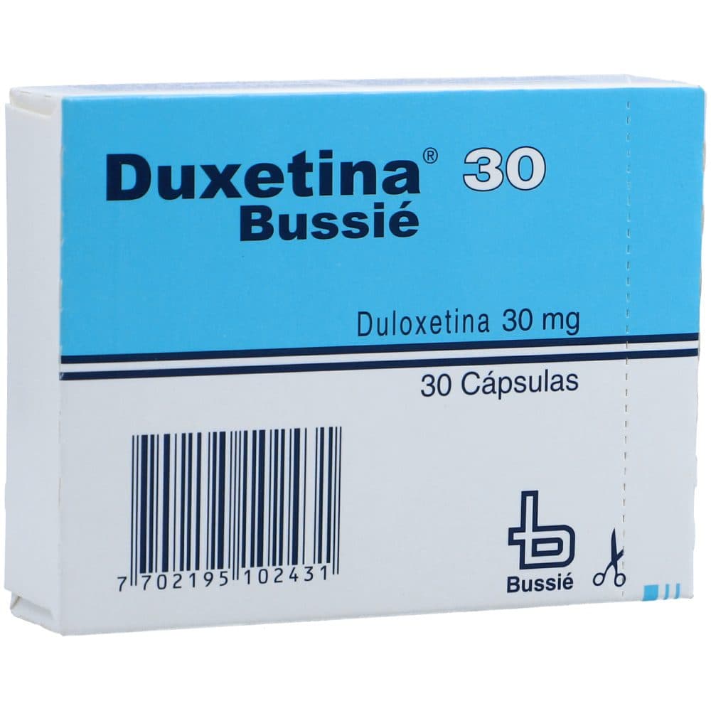 Duxetina 30Mg Caja X 30 Cápsulas