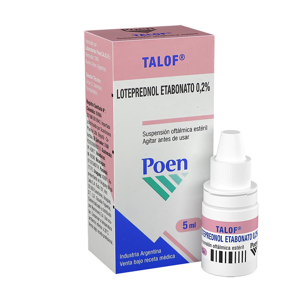 Talof 0.2% Suspensión Oftalmologica Frasco X 5Ml