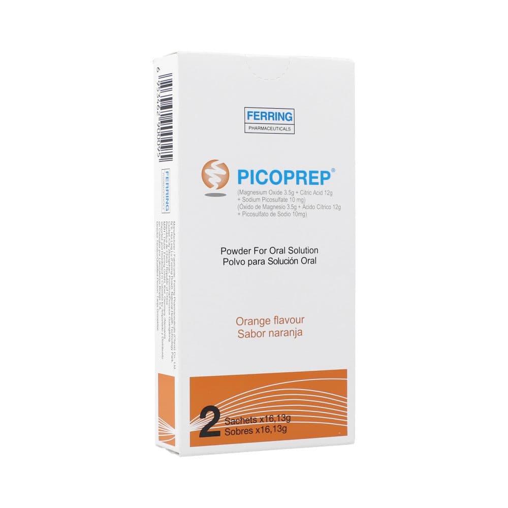 Picoprep Polvo Para Solución Oral (12+3.5+10000)Gr Caja X 2 Sobres
