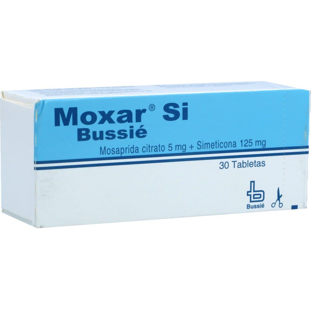 Moxar Si 5Mg+125Mg Caja X 30 Tabletas