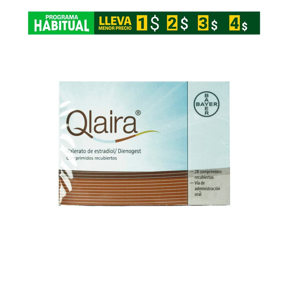 Qlaira Caja X 28 Tabletas Recubiertas