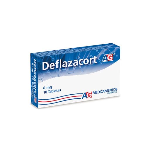 Deflazacort American Generics 6Mg Caja X 10 Tabletas