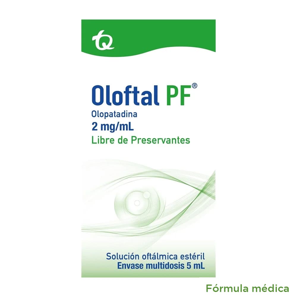 Oloftal Pf 2Mg/Ml(0.2%) Solucion Oftalmologica Frasco X 5Ml