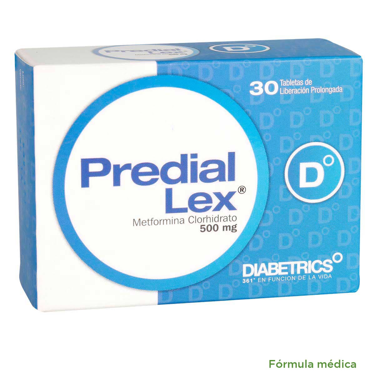 Predial Lex 500Mg Tabletas Liberación Prolongada Caja X 30