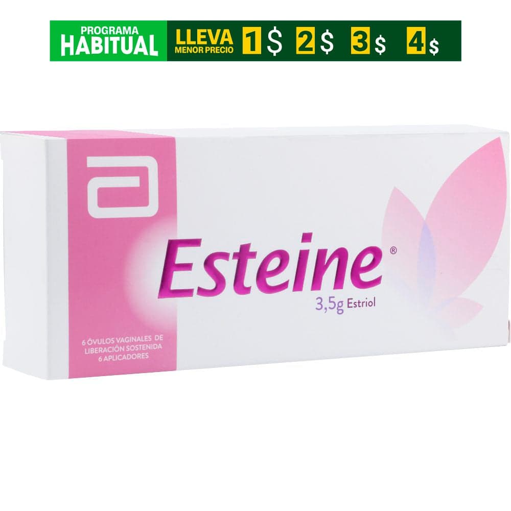 Esteine Ovulos 3.5Mg Caja X 6
