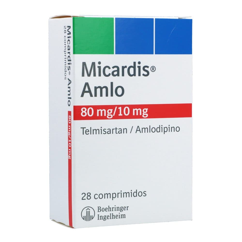 Micardis Amlo Tabletas 80Mg+10Mg Caja X 28