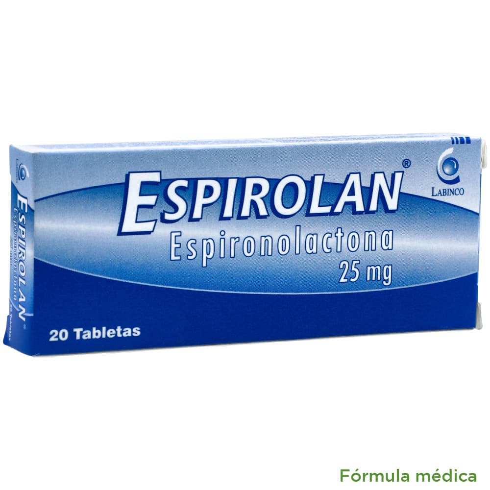 Espirolloan 25Mg Tableta Caja X 20