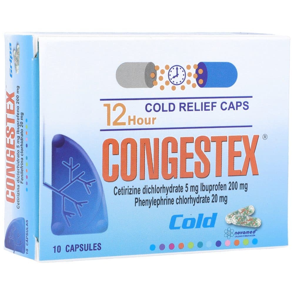 Congestex Caja X 10 Cápsulas