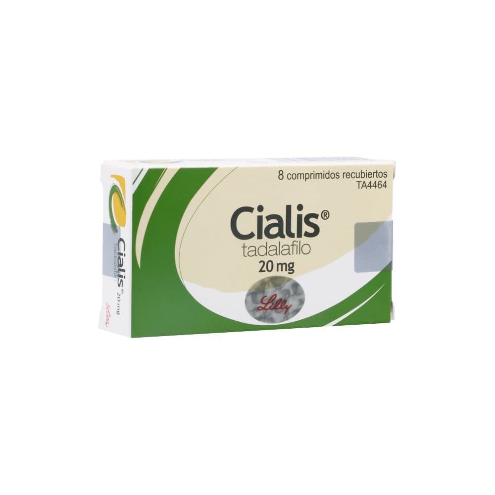 Cialis Tabletas Recubiertas 20Mg Caja X 8