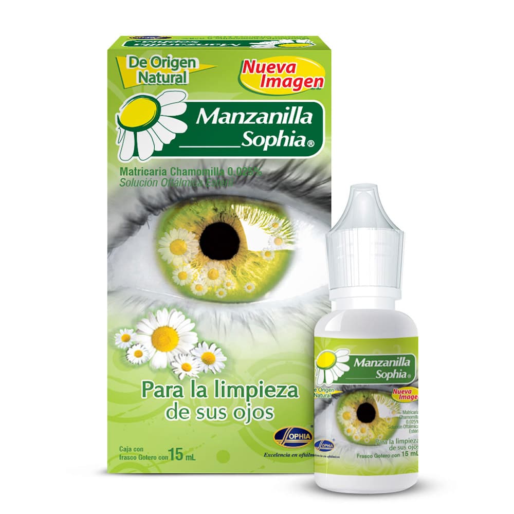 Manzanilla Sophia Solución Oftalmica Frasco X 15 Ml