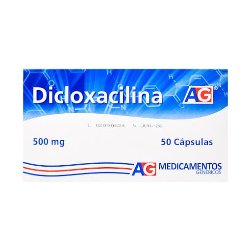 Dicloxacilina 500Mg Capsulas Blister X 10 Amer Gen