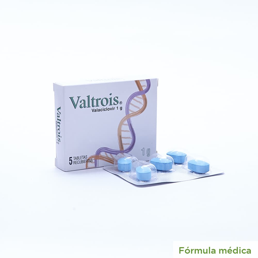 Valtrois 1000Mg Tableta Recubierta Caja X 5