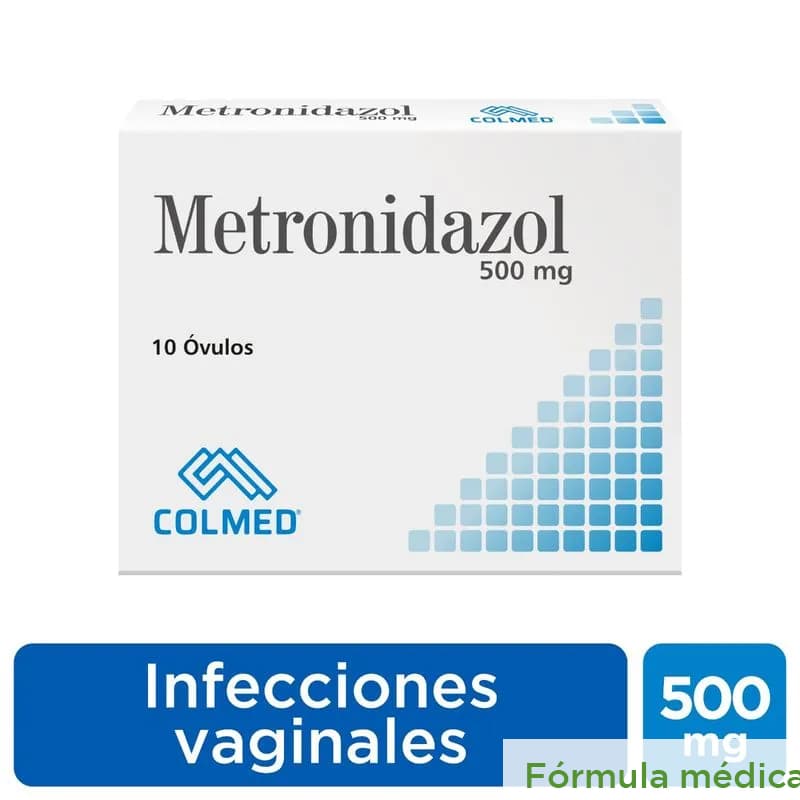 Metronidazol Colmed 500Mg Caja X 10 Ovulos