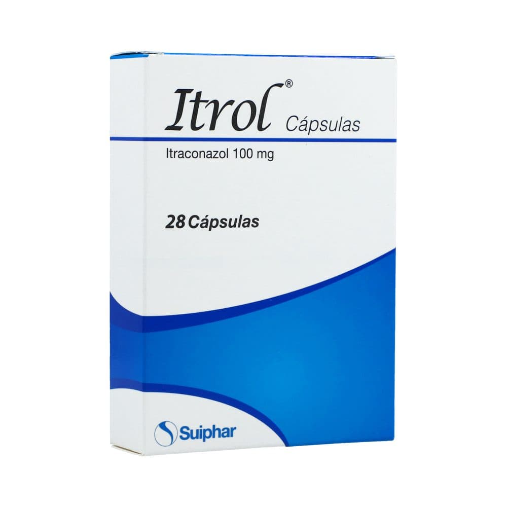 Itrol 100Mg Caja X 28 Cápsulas